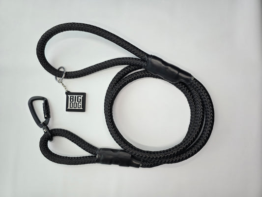 Ruff Rope 5' Leash - Black