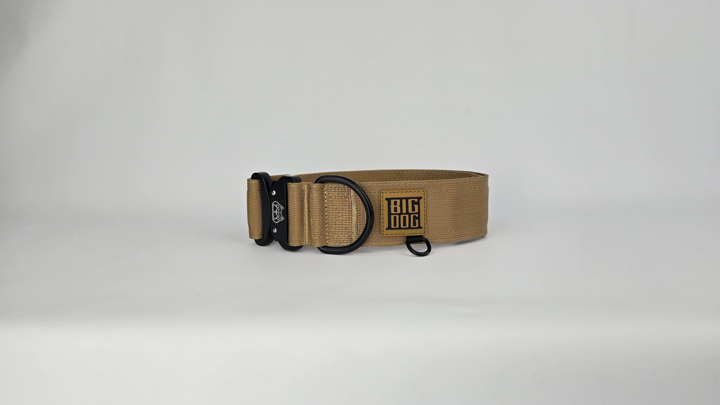 2" Big Dog Collar - Tan