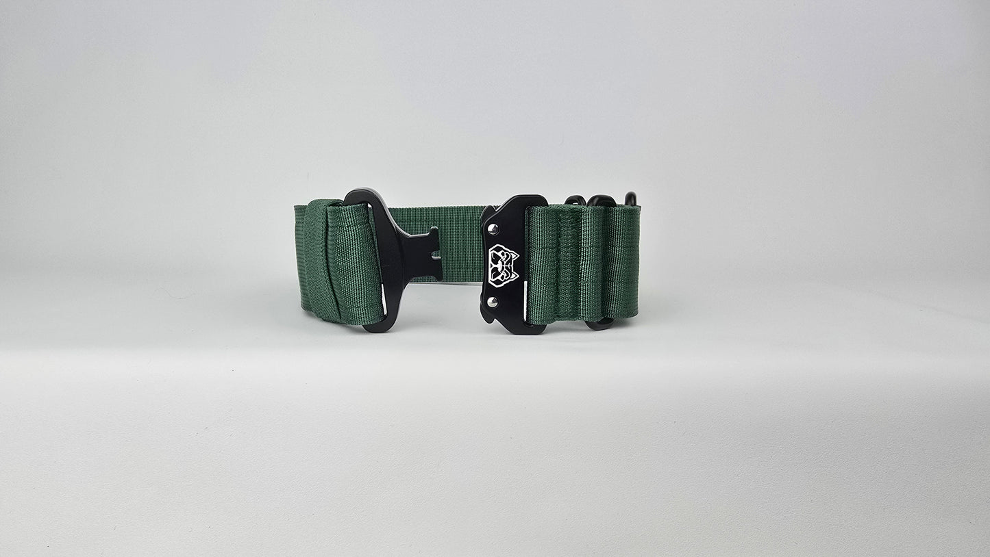 2" Martingale Collar - Forest Green
