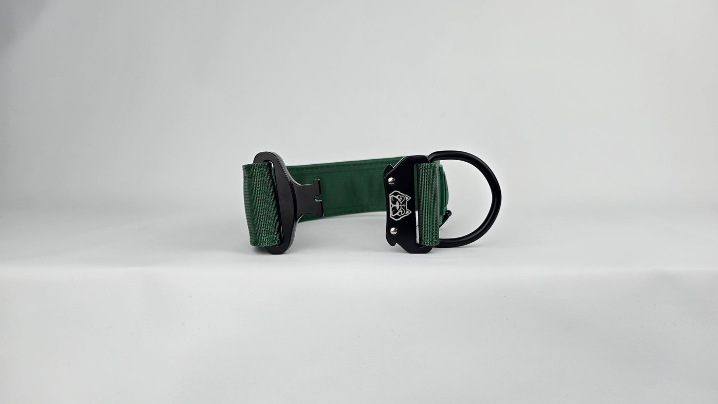2" Big Dog Collar - Forest Green
