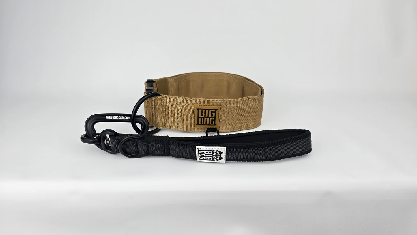 2" Big Dog Collar - Tan