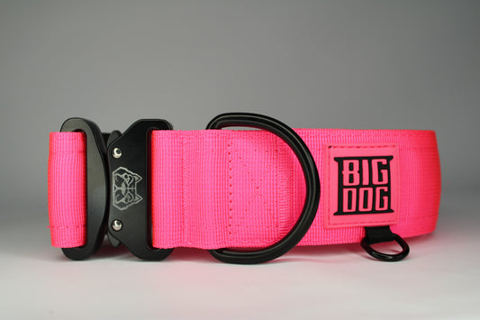 2" Big Dog Collar - Pink